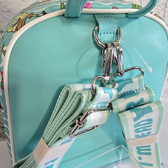 Loungefly SpongeBob Squarepants Nickelodeon Mini Backpack Convertible Bag New - Picture 8 of 16